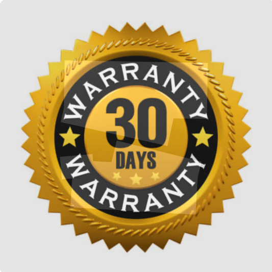 30 Day Warranty Badge