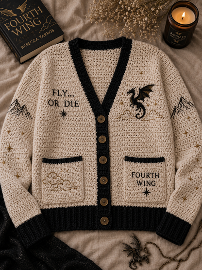 Handmade Book Cardigan - Image 2