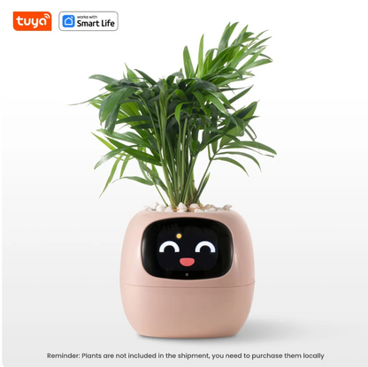 Leaf Pal smart planter - Pink