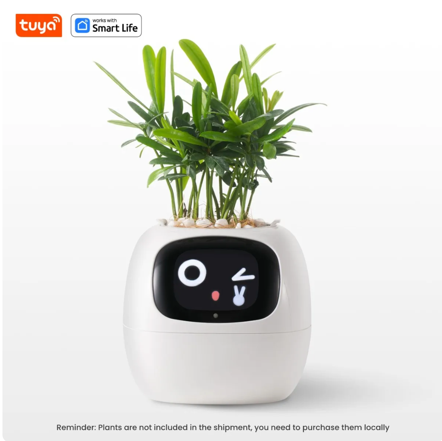 Leaf Pal smart planter - White
